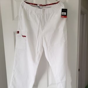 Dickie White Pant with Pocket Scrub